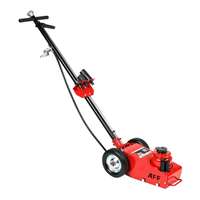 American Forge & Foundry 565F - 22 Ton Air Assist Truck Axle Jack - 2pc Handle